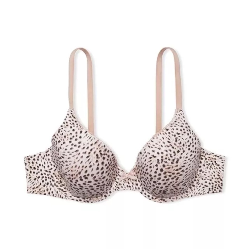 Women’s underwear T Shirt Leopard Print Bra Size 32D